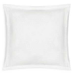 NEW Matouk Roman Linen Hemstitch Euro Sham M164ESHAWH White 27"